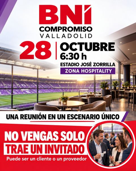 Cartel: Reunión en el Estadio José Zorrilla